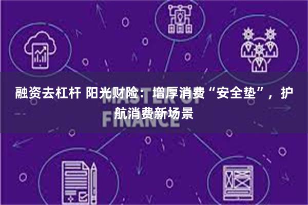 融资去杠杆 阳光财险：增厚消费“安全垫”，护航消费新场景